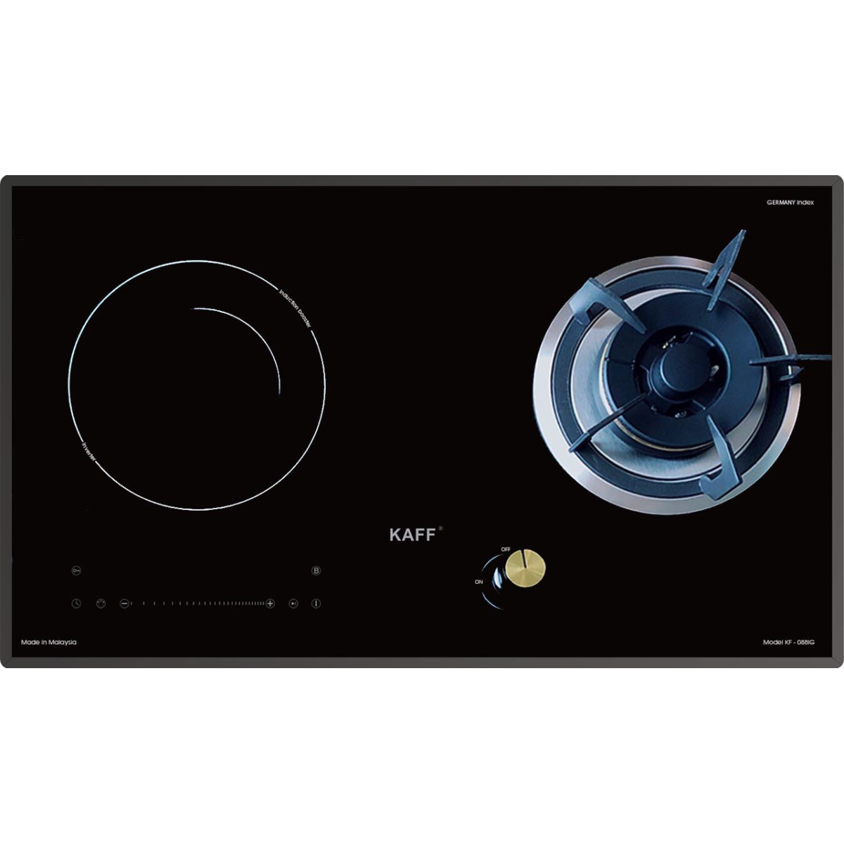 BẾP GAS KẾT HỢP TỪ KAFF KF-088IG