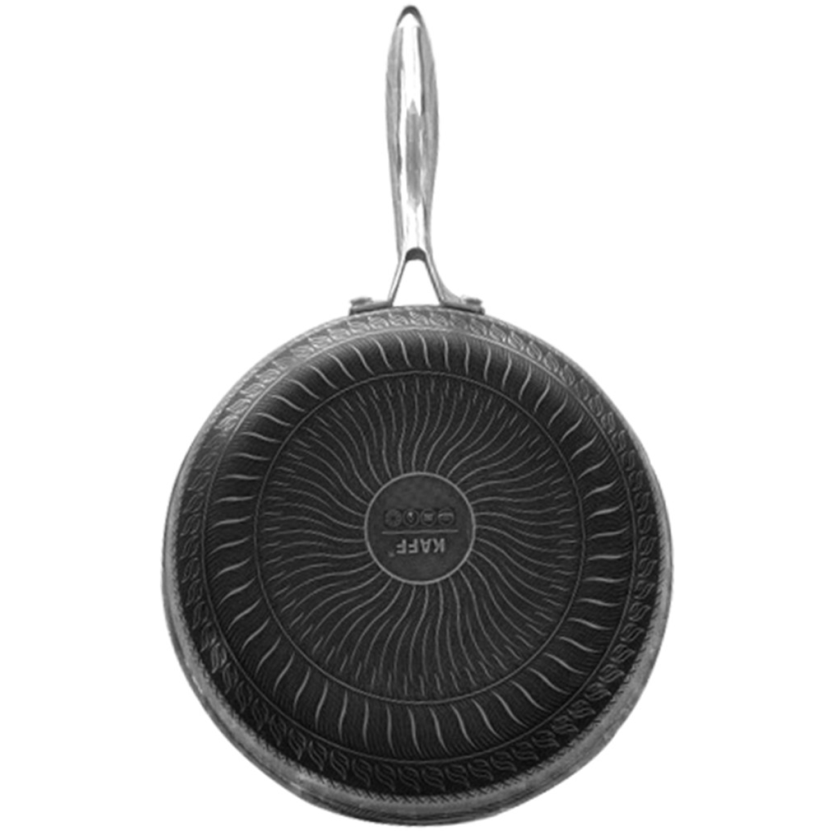 CHẢO INOX ĐÁY TỔ ONG CHỐNG DÍNH KAFF KF-245IOHC