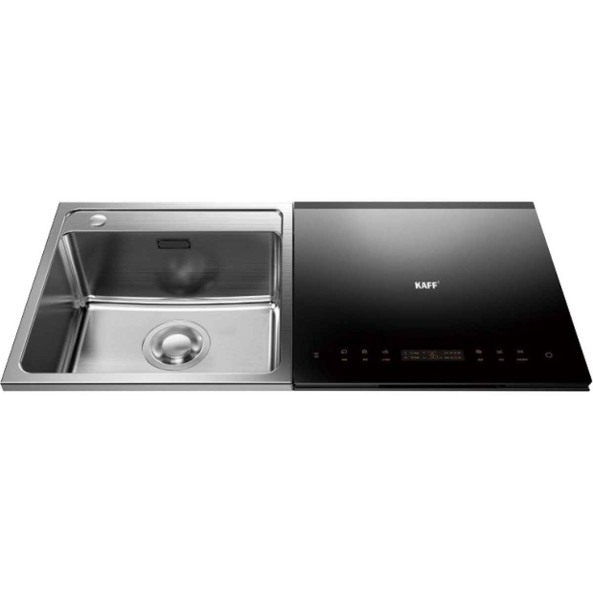 MÁY RỬA CHÉN KẾT HỢP BỒN KAFF KF-SWM6